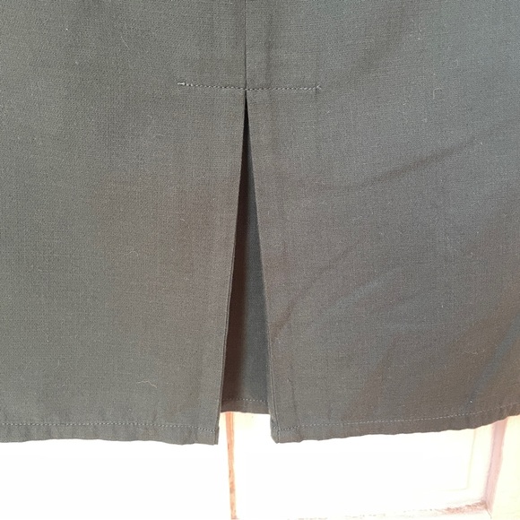 Tulle Forest Green and Black Pencil Skirt SZ Small - Picture 4 of 12